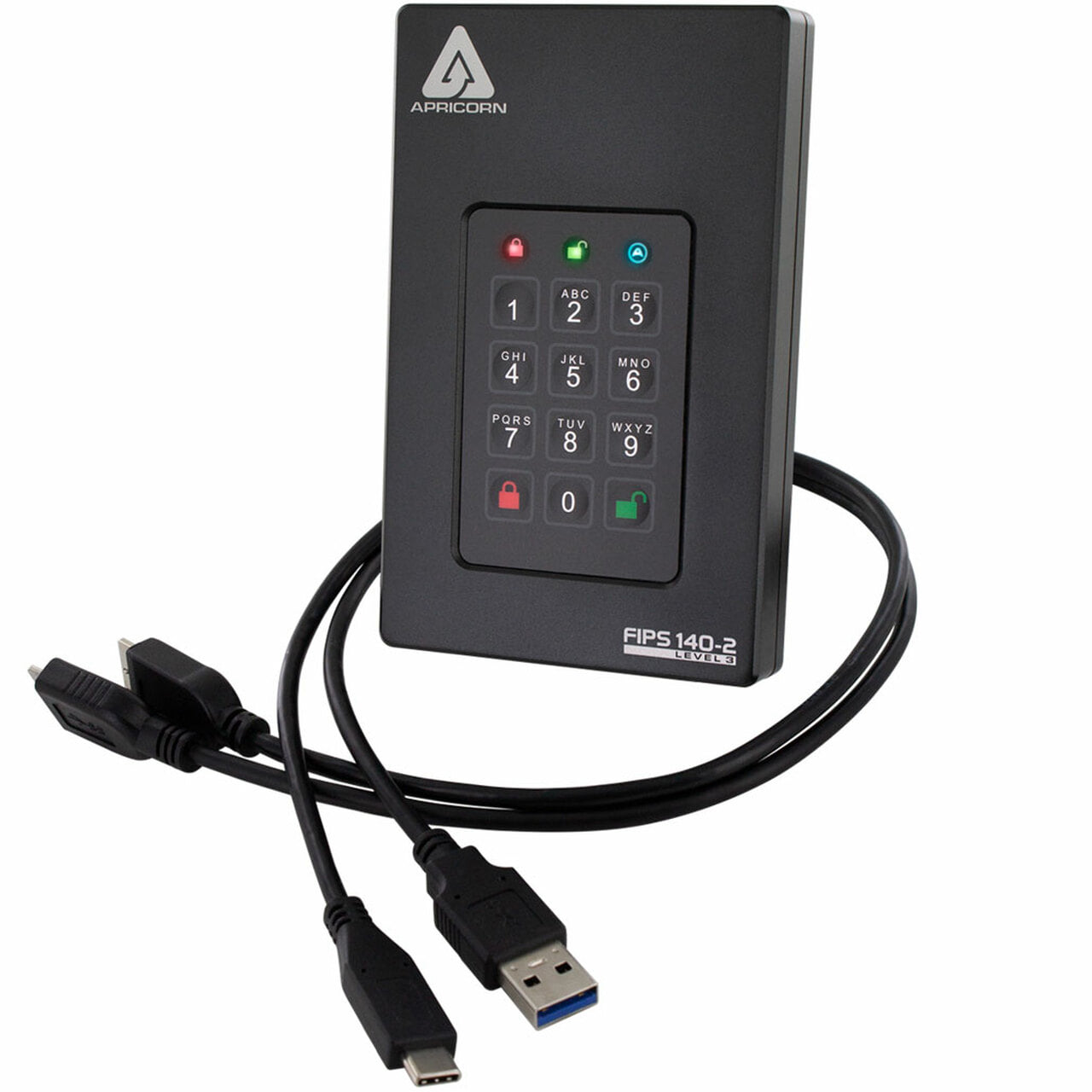 Apricorn hard disk drive supported by Hard Disk Sentinel