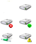 No Capacity Indicator iconset for Hard Disk Sentinel